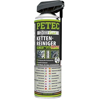 Abbildung von PETEC 70540 Bremsen/Kupplungs Reiniger Spraydose 500 transparent kriechfähig, acetonfrei, silikonfrei