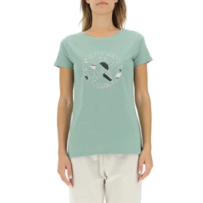 Abbildung von JEEP O102614 E854 J Woman T Shirt Star Botanical Print J22W Jade Green S