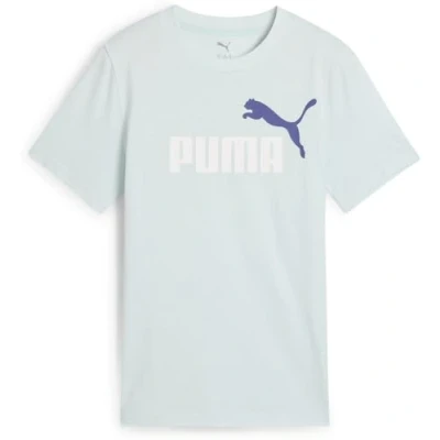 Abbildung von PUMA Jungen ESS 2 Color No.1 Logo Tee B T Shirts, Peaceful Blue,