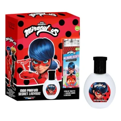 Abbildung von MIRACULOUS Ladybug Parfumset Kinder Mädchen Eau de Toilette 30 ml + 1 parfümiertes Duftspray 100 fruchtig blumiger Duft