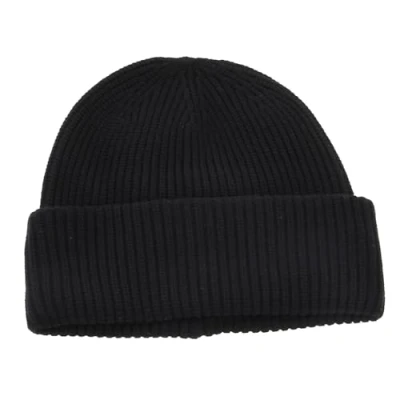 Abbildung von VERO MODA Damen VMSABA Rib Beanie GA NOOS Mütze, Black, ONE Size