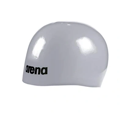 Abbildung von Arena Herren Geformte Moulded Pro II Badekappe, silberfarben, Silber, Einheitsgröße