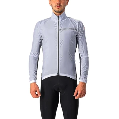 Abbildung von Castelli Herren Squadra Stretch JKT Jacket, Silbergrau/Dunkelgrau, L