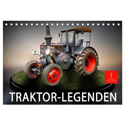 Abbildung von Traktor Giganten (Tischkalender 2025 DIN A5 quer), CALVENDO Monatskalender