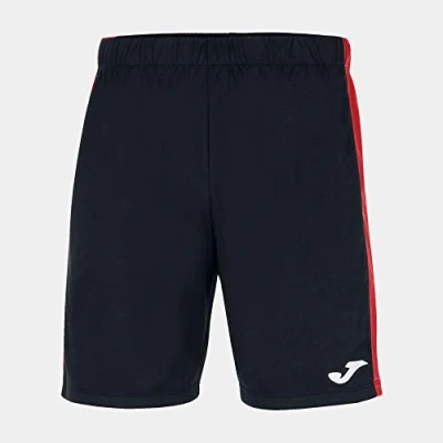 Abbildung von Joma Unisex Academy Shorts, Negro Rojo, M