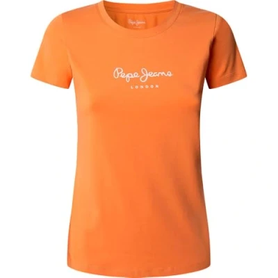 Abbildung von Pepe Jeans T Shirt NEW VIRGINIA mit Logo Print