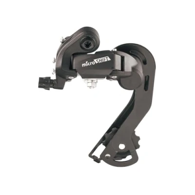 Abbildung von MTB Schaltwerk langer Käfig 2/3x6/7 speed black
