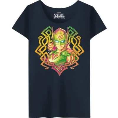 Abbildung von Marvel Damen Wotlatmts002 T Shirt, Marineblau, XXL