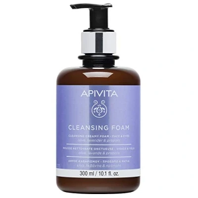 Abbildung von Apivita Foam Cleanser Face &amp; Eye LIMITED EDITION with Olive Lavender 300ml