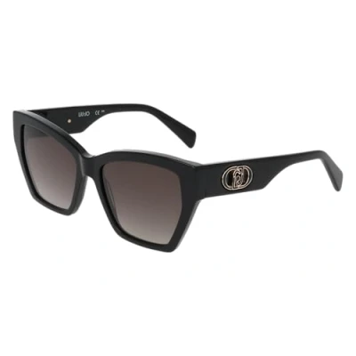 Abbildung von Liu Jo Damen LJ815S 001 Gläser SONNENBRILLEN Acetat Schwarz Quadratisch Normal