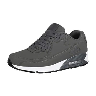 Abbildung von Elara Damen Herren Sneaker Sport Laufschuhe Turnschuhe Chunkyrayan Y9801 Grey 41
