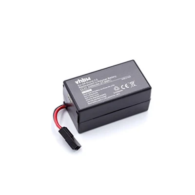 Abbildung von vhbw Akku kompatibel mit Parrot AR Drone 2.0, 2.0HD, 1.0 Drohne Multicopter Quadrocopter (2500 mAh, 11,1 V, Li Polymer) Ersatz für PF070056