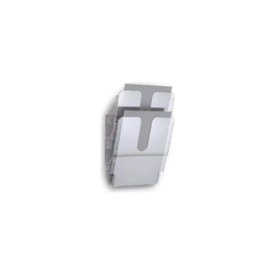 Abbildung von Durable Prospektspenderset FlexiPlus 2 A4, 1 Set, transparent, 1709008400