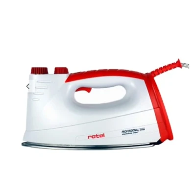 Abbildung von Rotel Dampfbügeleisen Professional Extra Rot Edelstahlsohle 5bar 800W