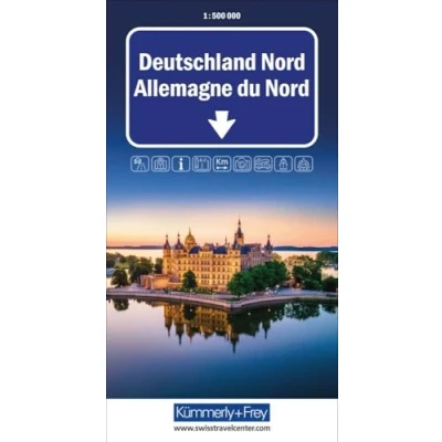 Abbildung von Kümmerly+Frey Strassenkarte Deutschland Nord 1:500.000: Inkl. Transitplan, Ortsverzeichnis und Reiseinformationen (Kümmerly+Frey Strassenkarten)