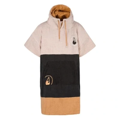 Abbildung von WAVE HAWAII Bade Poncho Damen &amp; Herren Soul Größe M, 160 190cm I 100% Baumwolle Surf für Erwachsene Frottee Handtuch mit hoher Wasserabsorption Umziehhilfe Strand