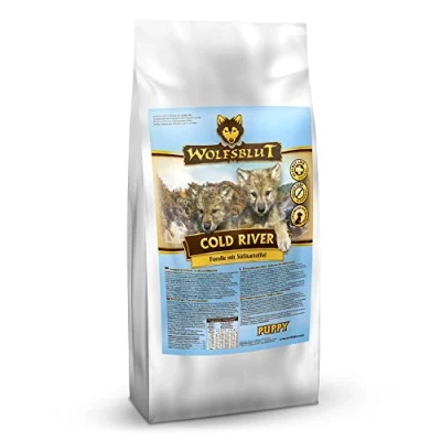 Abbildung von Wolfsblut Cold River Puppy 2 kg Forelle Trockenfutter Hundefutter Getreidefrei