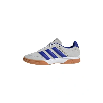 Abbildung von adidas Performance Spezialist Indoor Volleyballschuh, Herren, Größe: 38, Cloud white lucid blue grey two Leder und textil