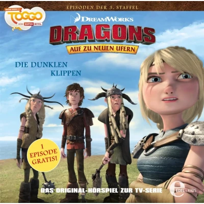 Abbildung von Dragons Auf zu neuen Ufern Die dunklen Klippen (25) Das Original Hörspiel zur TV Serie