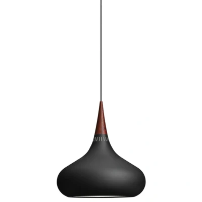 Abbildung von FRITZ HANSEN Orient P3 Pendel schwarz/rose Ø 50cm