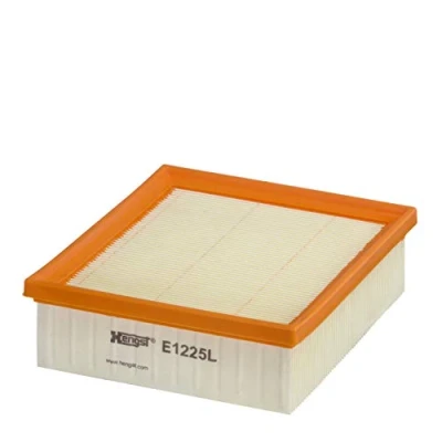 Abbildung von HENGST FILTER E1225L Luftfilter 55 171 186 Filtereinsatz SUZUKI: SX4 I Schrägheck, FIAT: Sedici