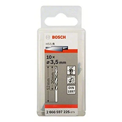 Abbildung von Bosch STUBBOR HSS R 3,5X20X52MM 10 STÜCKE