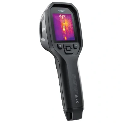 Abbildung von FLIR TG267 Thermal Imaging Camera with Bullseye Laser: Commercial Grade Infrared for Building Inspection, HVAC and Electrical