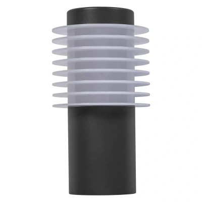 Abbildung von Ledvance ENDURA STYLE RONDO WALL Außenleuchte, 9W, 700lm, Wandleuchte, dunkelgrau,IP44 Schutzklasse, 3.000K Farbtemperatur, warmweiße Lichtfarbe
