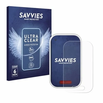 Abbildung von Savvies 6 Stück Schutzfolie für Polar V650 Displayschutz Folie Ultra Transparent
