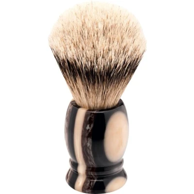 Abbildung von Erbe Shaving Shop Rasierpinsel Multicolor, Silberspitz