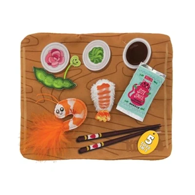 Abbildung von Kong Denkspielzeug Pull A Partz Sushi