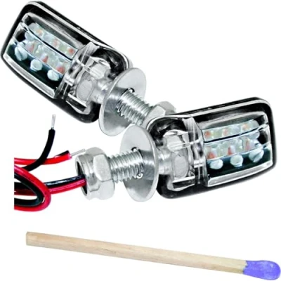 Abbildung von Shin Yo LED Blinkerpaar Picco M6 für hinten schwarz, klares Glas