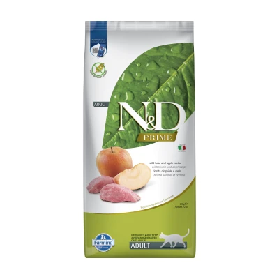 Abbildung von N&amp;D PRIME CAT Adult Wildschwein &amp; Apfel varianten 10 kg