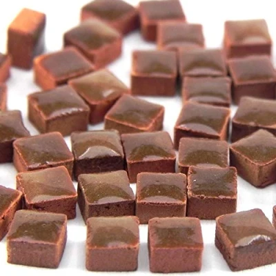 Abbildung von Mini Mosaiksteine 5x5mm, 1000 Stück, Kupferbraun, RC02