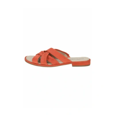 Abbildung von Caprice Hausschuh, Damen, Größe: 36, Orange suede Schuhe