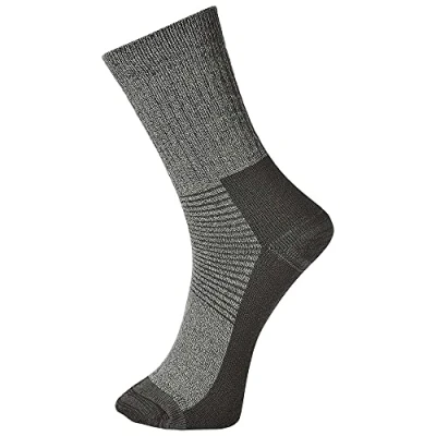 Abbildung von Portwest Thermosocke, Größe: 39 43, Farbe: grau, SK11GRR39 43