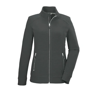 Abbildung von killtec Damen Fleecejacke mit Stehkragen KOS 100 WMN FLC JCKT, dunkelgrün, 36, 42802 000