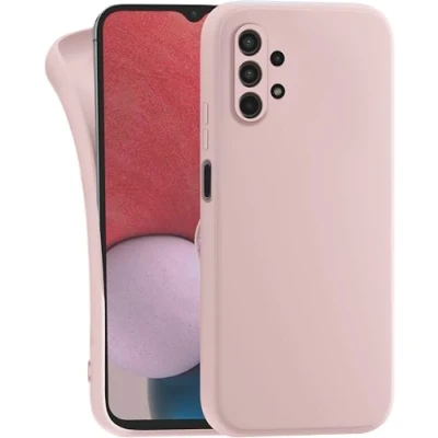 Abbildung von MyGadget Hülle für Samsung Galaxy A32 5G robuste Silikon Schutzhülle TPU Case Slim Silikonhülle Back Cover Kratzfest Handyhülle Matt Rosa