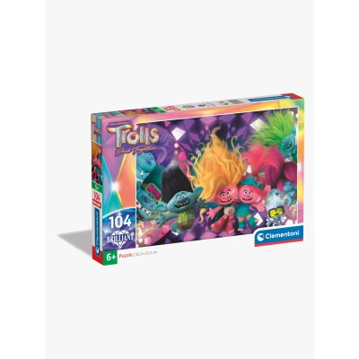 Abbildung von Clementoni Trolls Brilliant Puzzle 104 Teile