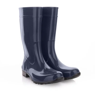 Abbildung von LEMIGO Damen Gummistiefel hohe Regenstiefel Ilse (38, dunkelblau)