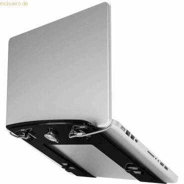 Abbildung von Dataflex 043 ViewLite Notebook Halterung (sehr schnelle Montage, mit schützender Antirutsch Schaumschicht ausgeführt) schwarz