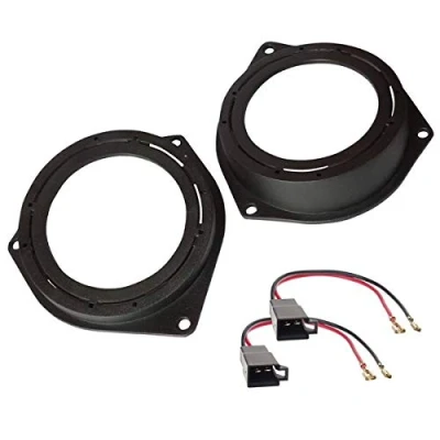 Abbildung von Sound Way Lautsprecherringe Adapter Halterungen Lautsprecher Kabel kompatibel mit FIAT, Alfa Romeo, Lancia, Opel, Ford, Peugeot, Citroen