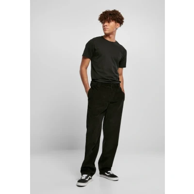 Abbildung von Urban Classics Corduroy Workwear Pants Chino, Herren, Größe: 34, Black