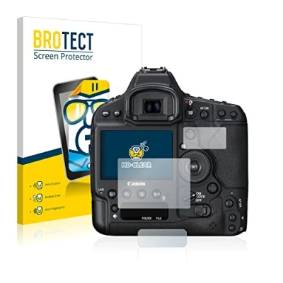 Abbildung von BROTECT (2 Stück Schutzfolie für Canon EOS 1D X Mark II Displayschutz Folie Ultra Klar