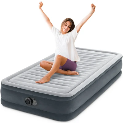 Abbildung von Intex Luftbett DuraBeam ComfortPlushMidRise mit 220V Pumpe