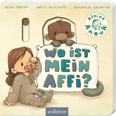 Abbildung von Wo ist mein Affi?: Kleine Anouk Tolles Geschenk für alle Fans der Bestseller Reihe von Hendrikje Balsmeyer &amp; Peter Maffay, liebevolles Pappbilderbuch mit Klappen Kinder ab 18 Monaten
