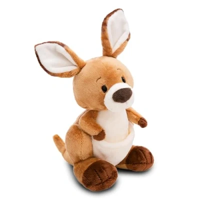 Abbildung von NICI Kuscheltier Känguru Kelly 35cm braun Stofftier aus weichem Plüsch, niedliches Plüschtier zum Kuscheln und Spielen, für Kinder &amp; Erwachsene, tolle Geschenkidee 61719