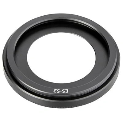 Abbildung von CELLONIC® Gegenlichtblende kompatibel mit Canon EF 40mm f/2.8 STM S 24mm Bajonett ES 52 Objektiv Sonnenblende Kamera Streulichtblende Lens Hood