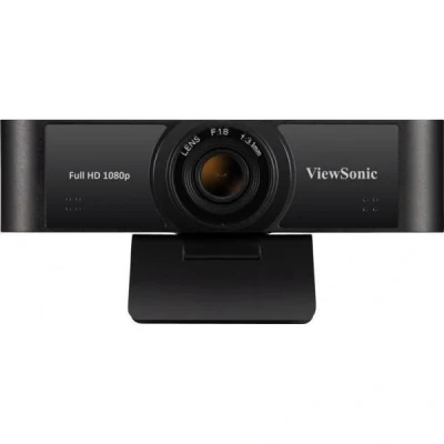 Abbildung von Viewsonic VB CAM 001 Webcam für Videokonferenzen mit Autofokus (Full HD 1080p, 120 Sichtfeld, Gegenlichtkompensation, Mikrofon Rauschunterdrückung, Plug&amp;Play USB 2.0)