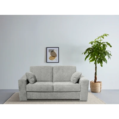 Abbildung von Home affaire 2 Sitzer &quot;Roma Matratzenhöhe 14 cm&quot;, Dauerschlaffunktion, mit Unterfederung, Liegemaße ca 123x198 cm
